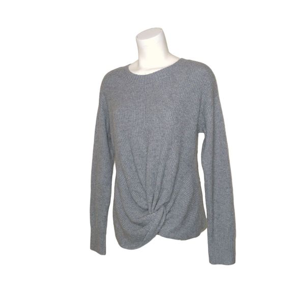 Aerie Offline Twist Front Long Sleeve Ribbed Sweater Sz Medium Athleisure EUC - Picture 1 of 14